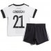 Duitsland Ilkay Gundogan #21 Babykleding Thuisshirt Kinderen WK 2022 Korte Mouwen (+ korte broeken)